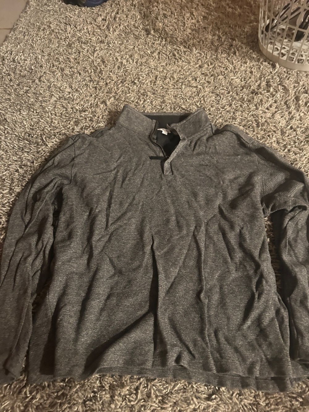 Calvin Klein Dark Heather Gray Pullover